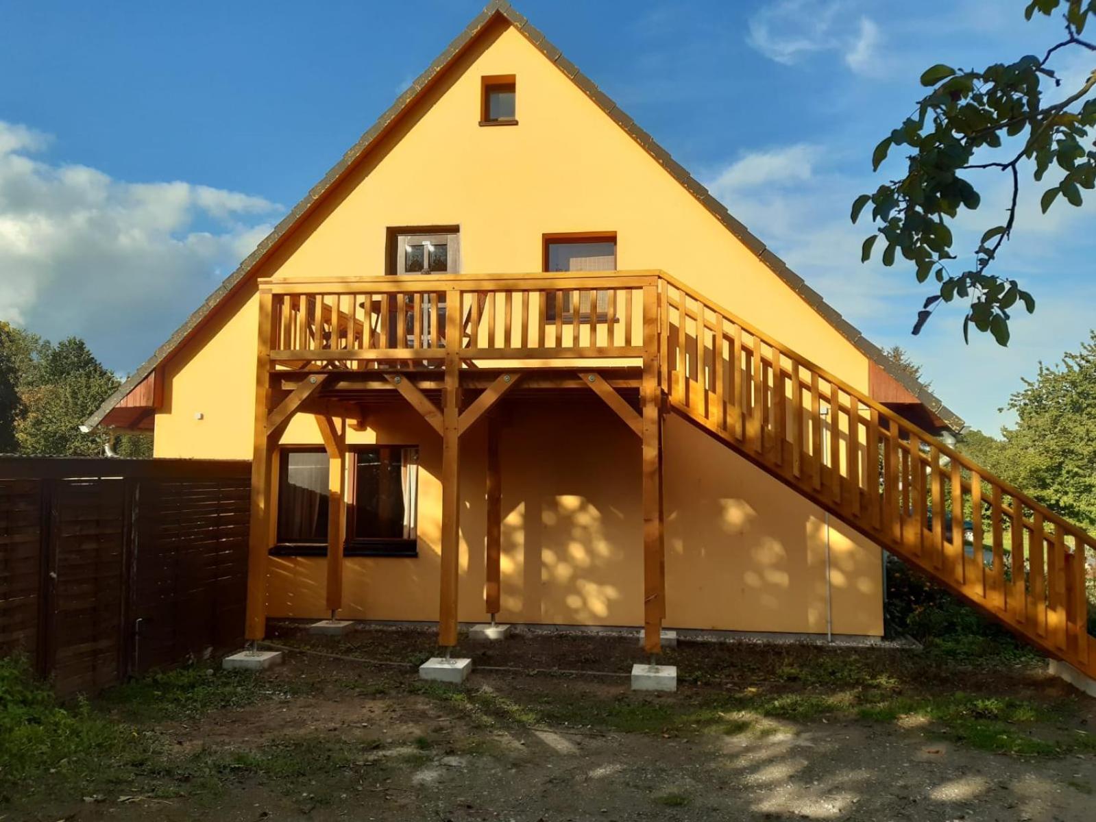 Ferienwohnungen "Weitblick" Und "Schwalbennest" Lodmannshagen Ruang foto