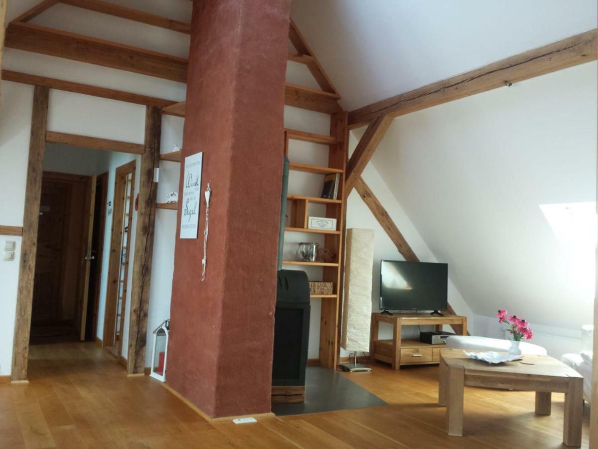 Ferienwohnungen "Weitblick" Und "Schwalbennest" Lodmannshagen Bagian luar foto